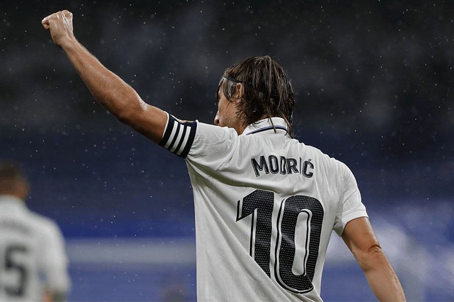 Luka Modric Luka Modric croatian star of Real Madrid and his football national team