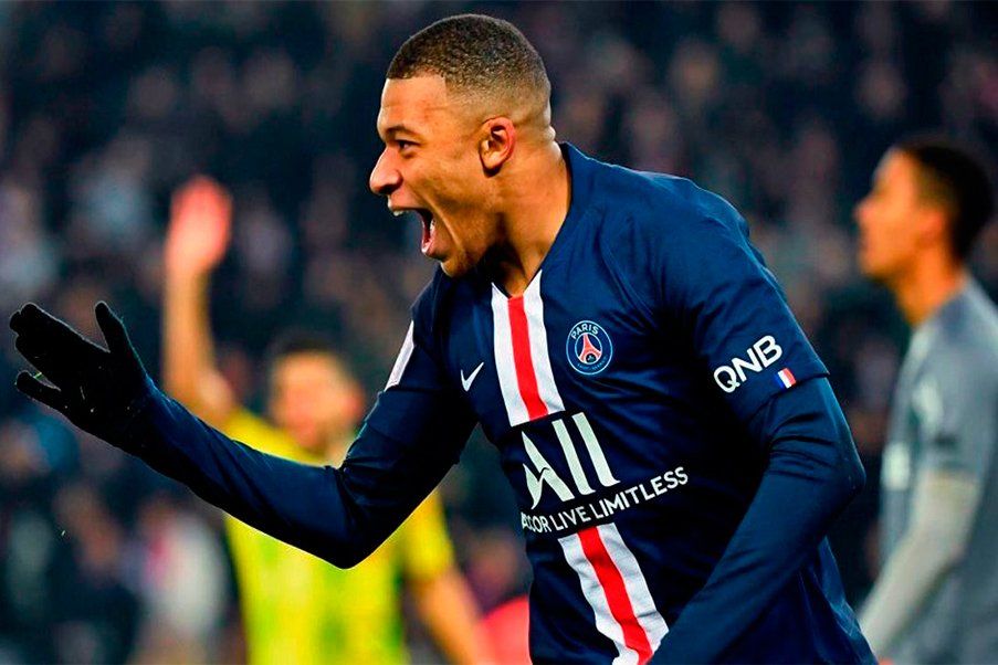 Mbappe Kylian Mbappe great star of PSG