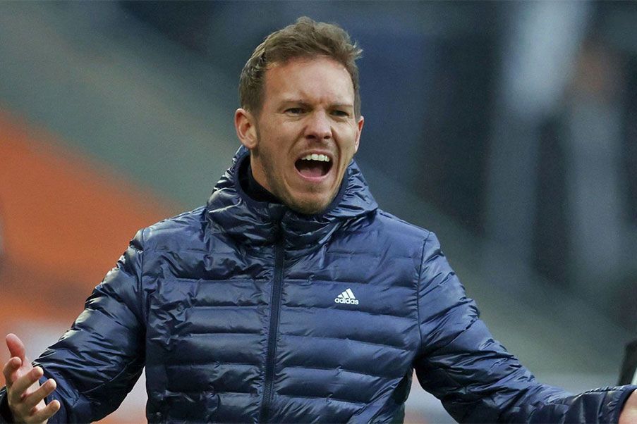 Julian Nagelsmann in his stage with Bayern Múnich
