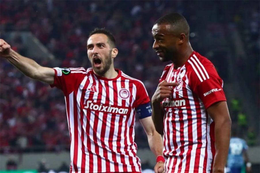 Olympiacos Olympiacos Pyreus reached the epic qualification of the port side to the final of the UEFA Conference League.