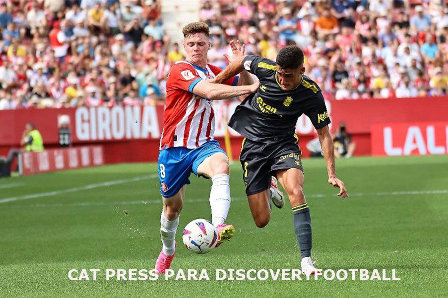 Girona FC Portu anotó el gol del triunfo del Girona ante Las Palmas