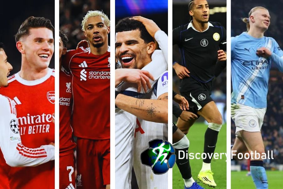 Premier 5 equipos de la Premier League, se clasificaron de forma directa a los octavos de final de la presente Champions League. Dominio de 5 en el Top 8.