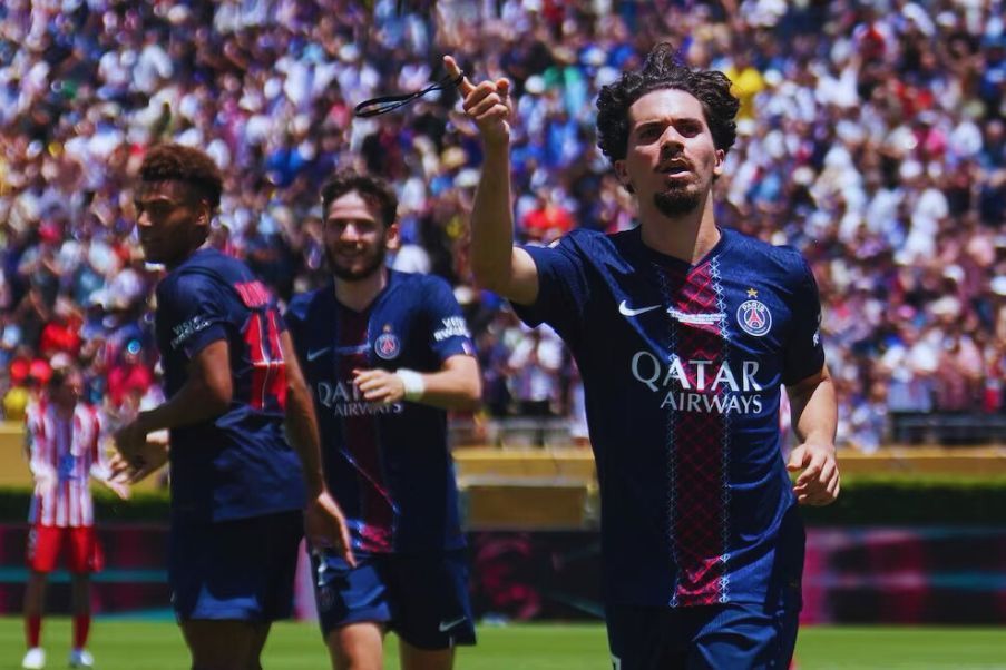 Vitinha PSG destroyed Atlético Madrid 4-0 with an exhibition by Vitinha, MVP of the game in Los Ángeles.