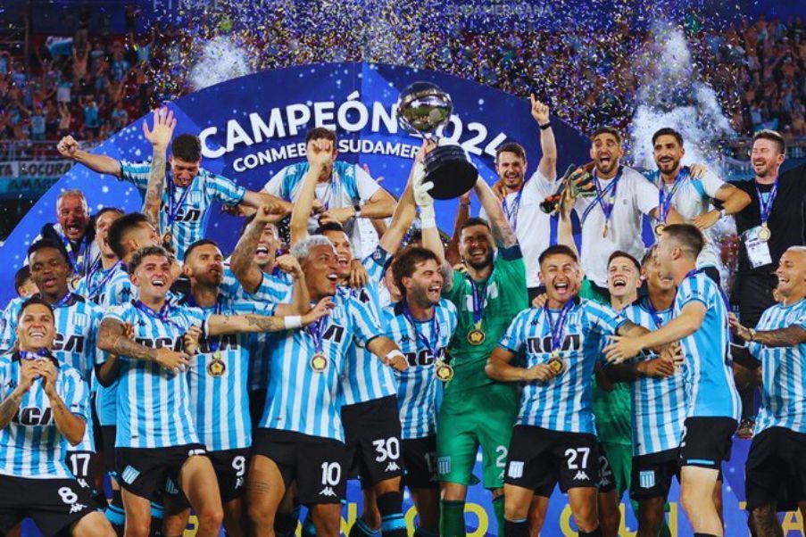 Racing Racing Club, which this year celebrated its 121st anniversary, achieved its greatest success since its foundation. It