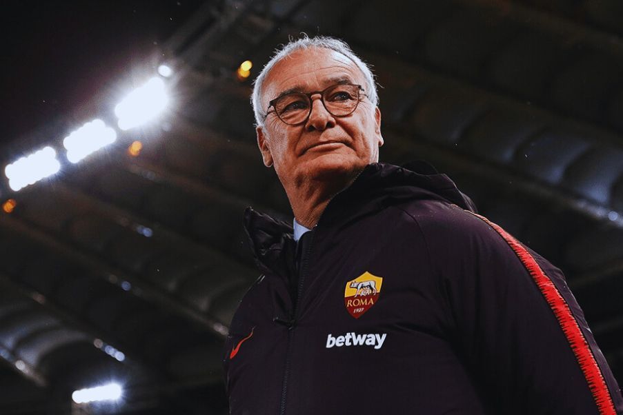 Claudio Ranier as head coach of AS Roma in 2019