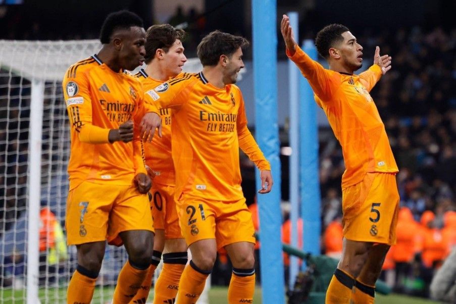 Real Madrid Real Madrid won for first time in Ettihas Stadium at Manchester City.