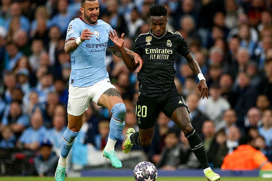 Real Madrid y Man City Lance del Manchester City ante Real Madrid de la temporada pasada en el que el City apabulló a su rival con un 4-0 concluyente