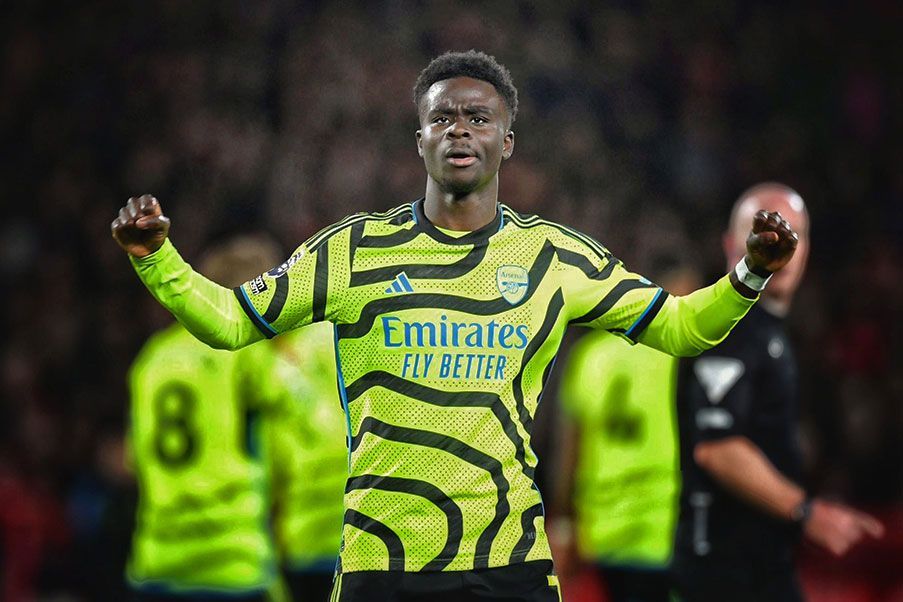 Bukayo Saka Bukayo Saka fue determinante en la victoria del Arsenal sobre el Nottingham Forest 1-2