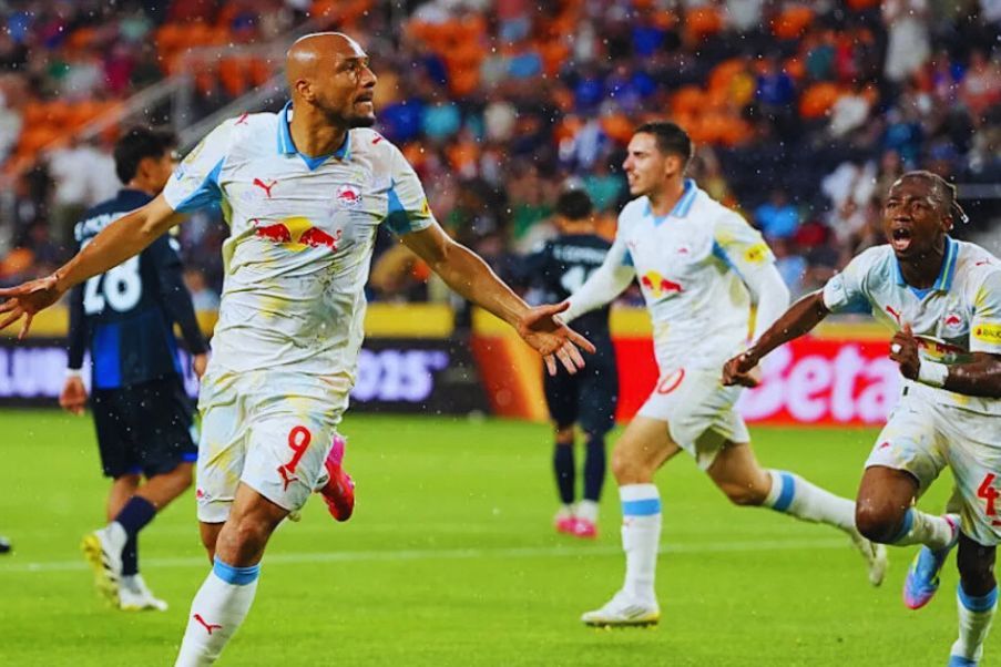 RB Salzburg RB Sazburg won to mexican Pachuca 1-2 in TQL Stadium in Cincinatti