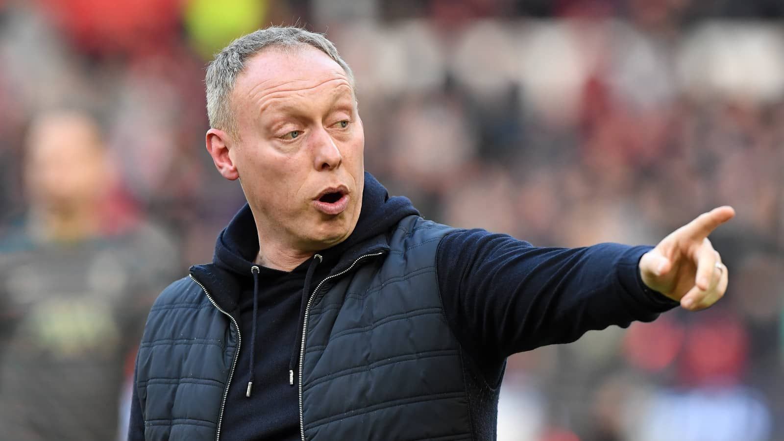 Steve Cooper Steve Cooper head coach of Nottingham Forest