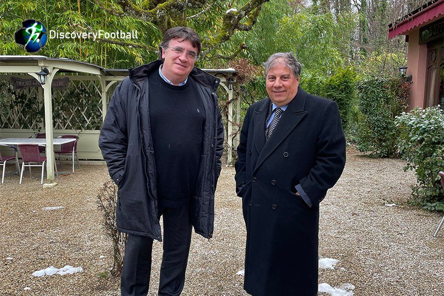 Theodoros Theodoridis Theodoros Theodoridis with Manos Staramopoulos for Discoveryfootball.com in Zurich