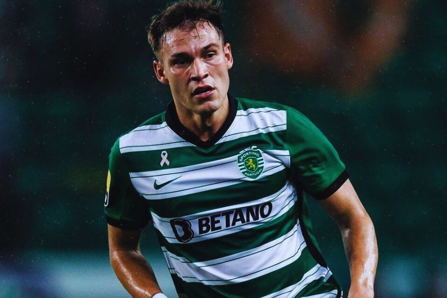 Manuel Ugarte Manuel Ugarte in his stage with Sporting CP in 2022