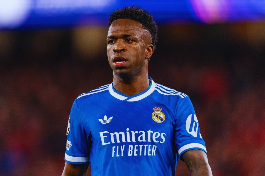 Vinicius Vinicius estrella del Real Madrid, en el duelo de ida de 1/16 avos de final de la Champions ante el, Benfica en Da Luz. EPIC