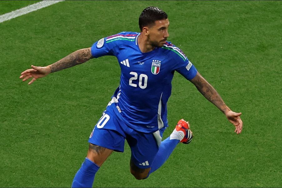 Mattia Zaccagni, anotó el gol salvador de Italia ante Croacia para jugar los octavos de final