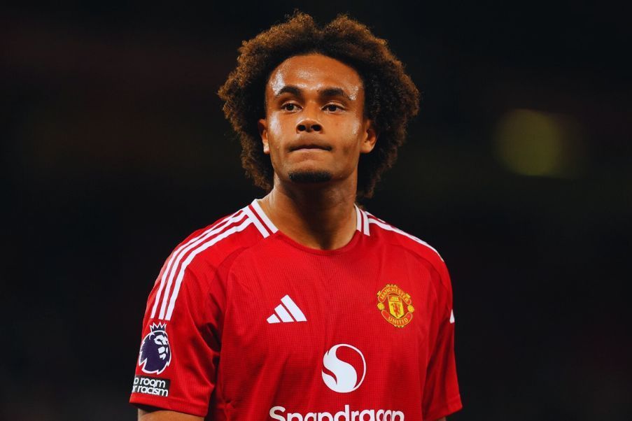 Zirkzee Joshua Zirkzee as Manchester United player with a contract until 2029.