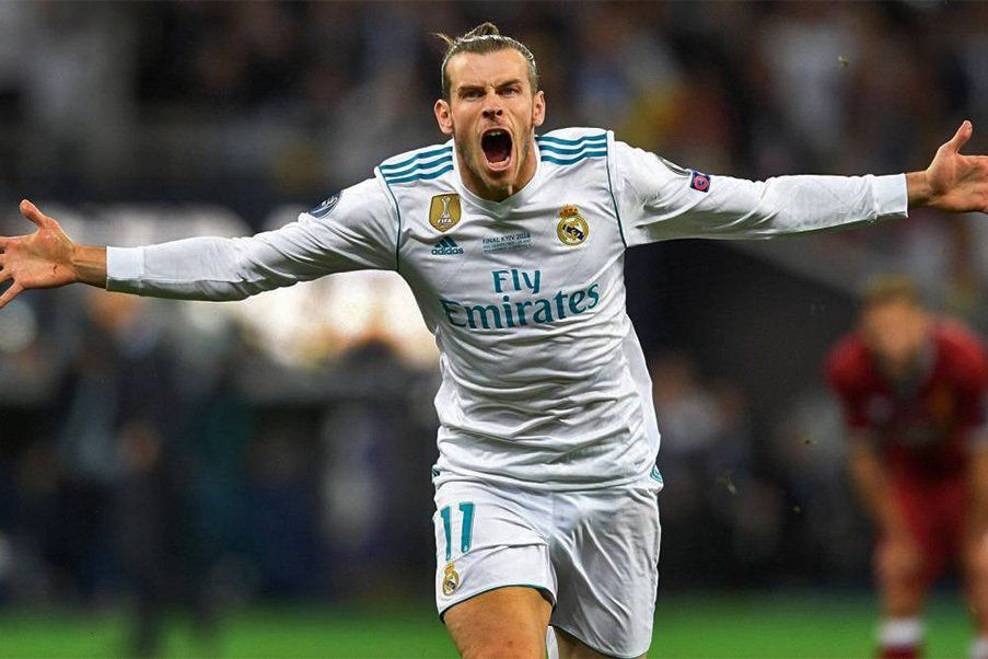 Gareth Bale Gareth Bale celebra su gol en la final de la Champions de 2018