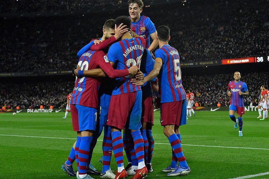 FC Barcelona El Barcelona aplastó al Athletic en el Nou Camp