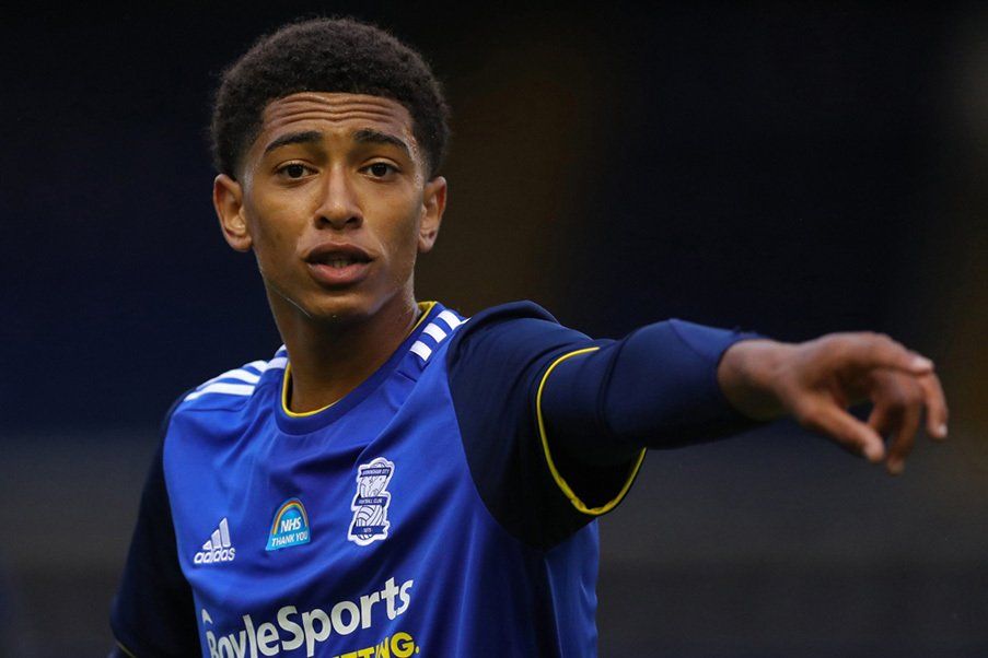 Jude Bellingham Jude Belligham in his Birmingham City stage