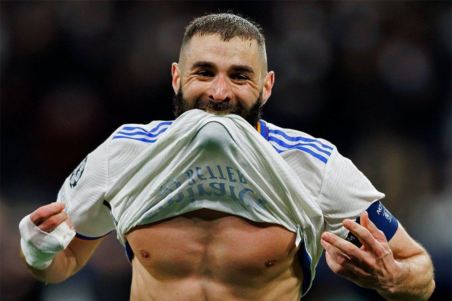 Karim Benzema Karim Benzema striker of Real Madrid