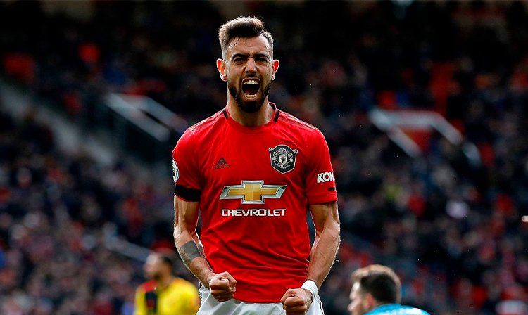 Bruno Fernandes Bruno Fernandes en un partido con el Man United