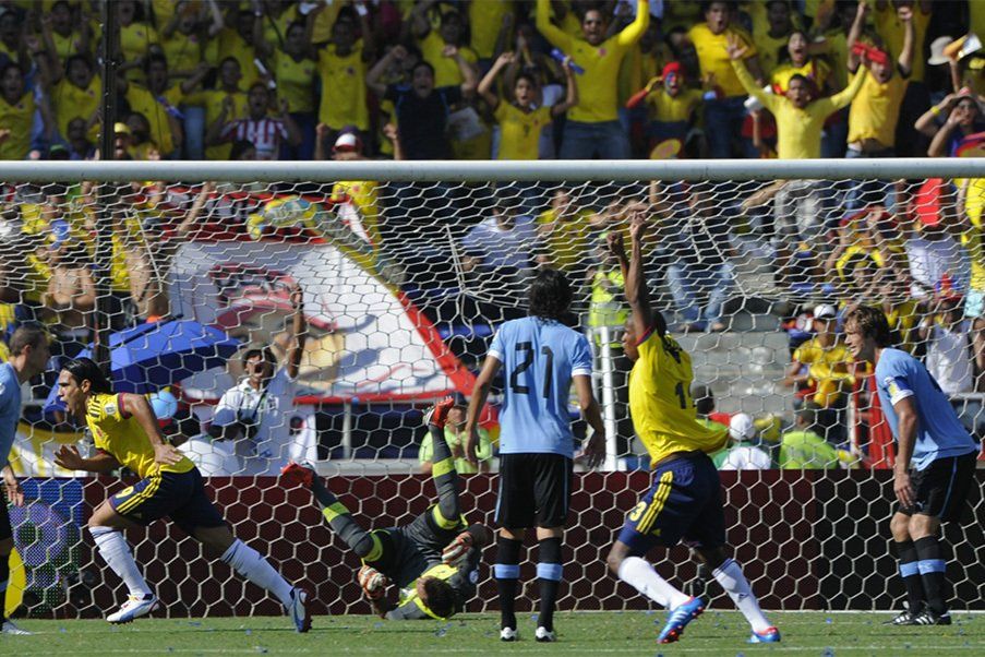 Colombia venció en 2012 a Uruguay 4-0 en Barranquilla