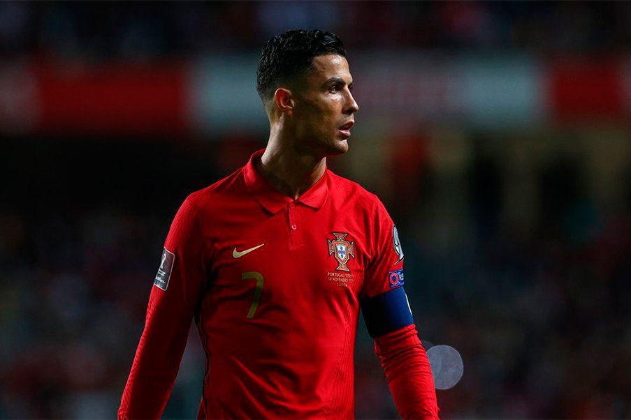 Cristiano Ronaldo Cristiano Ronaldo con la selección portuguesa en 2021