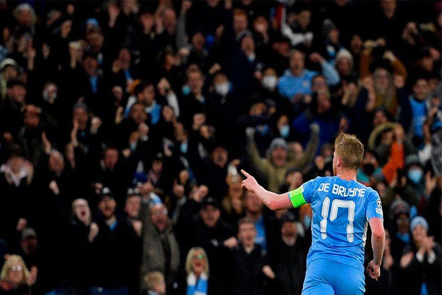Kevin de Bruyne Kevin de Bruyne abrió el camino de la victoria del City ante el Madrid