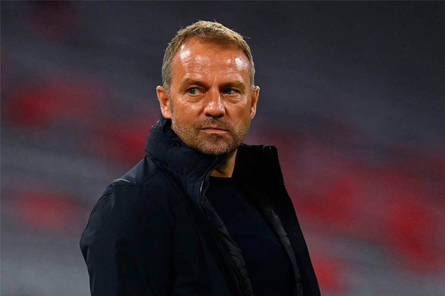 Hansi Flick Hansi Flick in his stage with Bayern Múnich in 2020 after win tittle of UEFA Champions League
