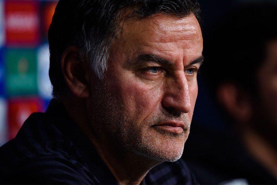 Cristophe Galtier Cristophe Galtier head coach of PSG