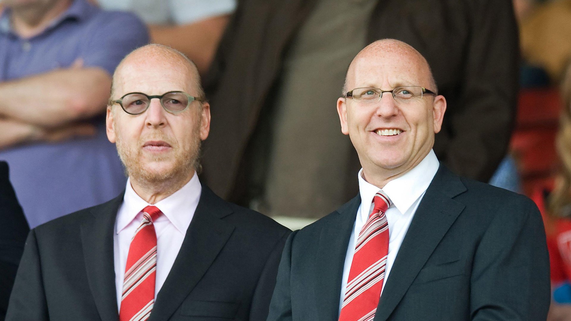 Glazer`s Brothers The Glazer`s brothers in Old Trafford in april 2022