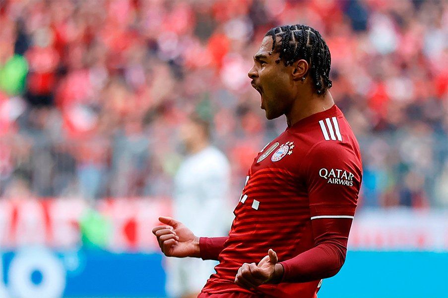 Serge Gnabry Serge Gnabry atacante del Bayern Múnich