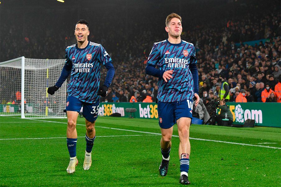 Arsenal FC Los jóvenes goleadores del Arsenal ante el Leeds