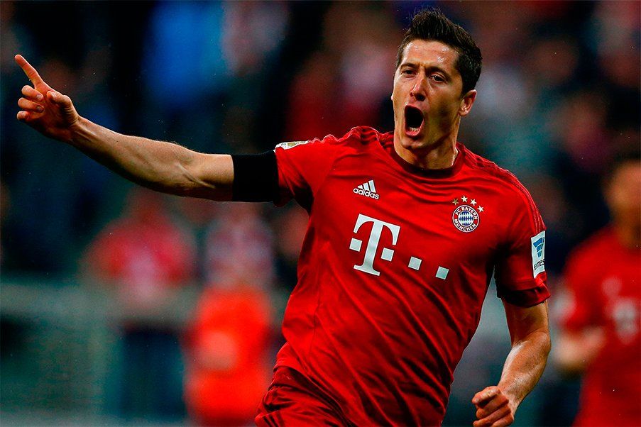 Robert Lewandowski Robert Lewandowski high scorer of Bayern Múnich