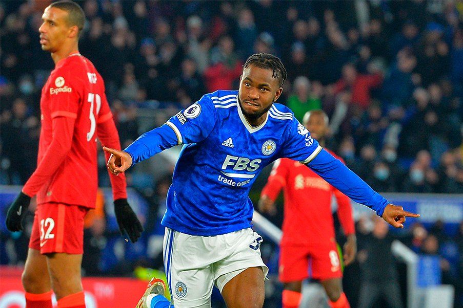 Lookman Leicester Lookman celebra el gol del triunfo del Leicester sobre el Liverpool
