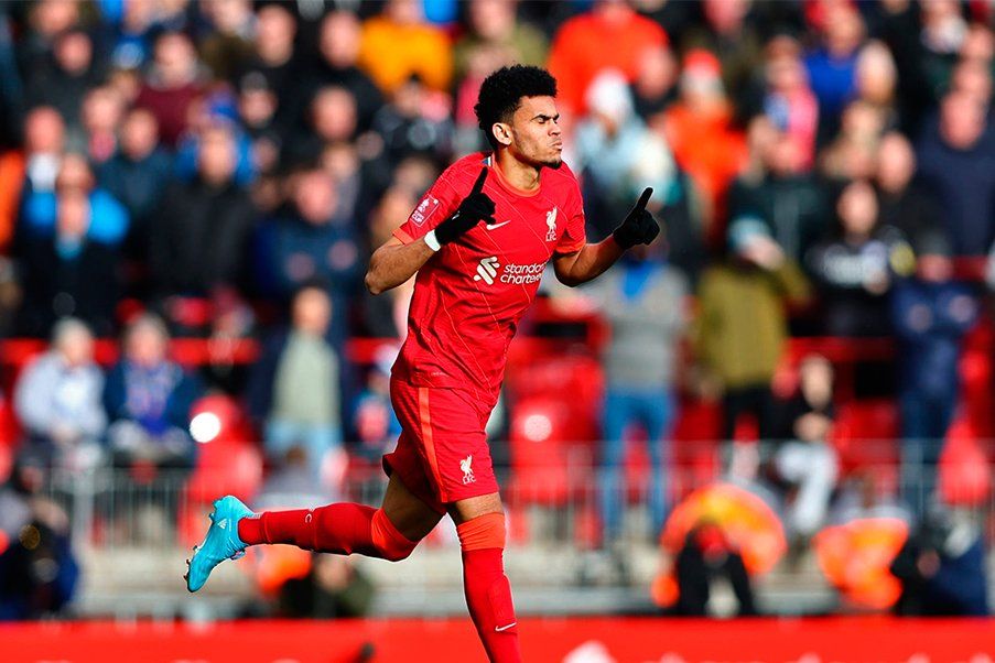 Luis Díaz Luis Díaz debutó con el Liverpool en la FA Cup