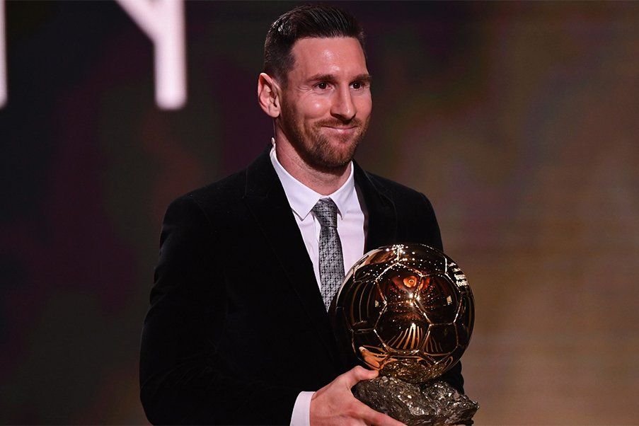 Leo Messi winner of Ballon D`Or 2021