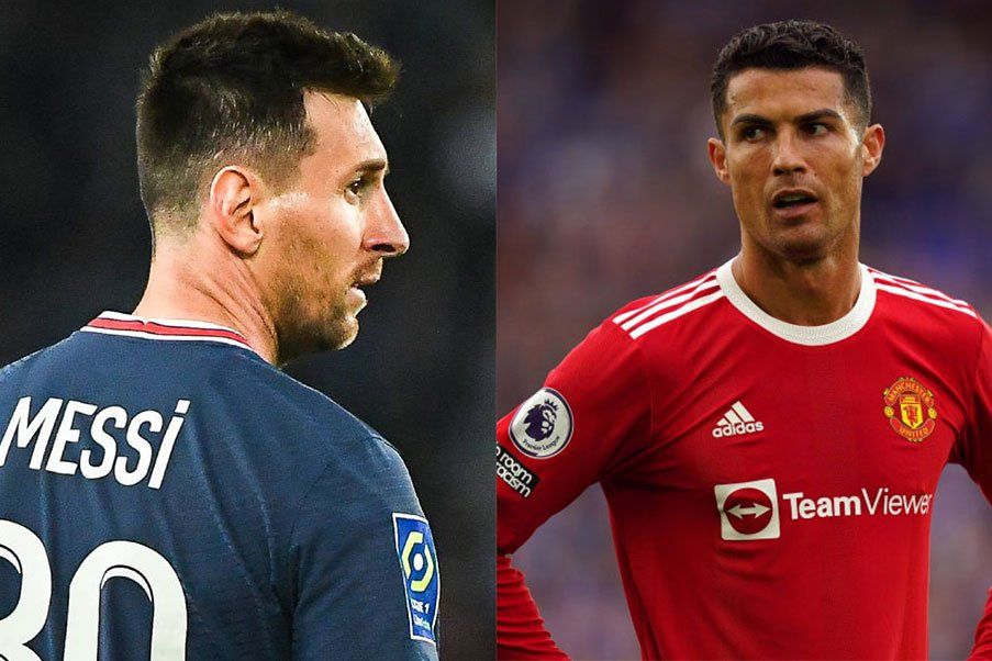 Lionel Messi y Cristiano Ronaldo Lionel Messi y Cristiano Ronaldo, las dos estrellas del último lustro