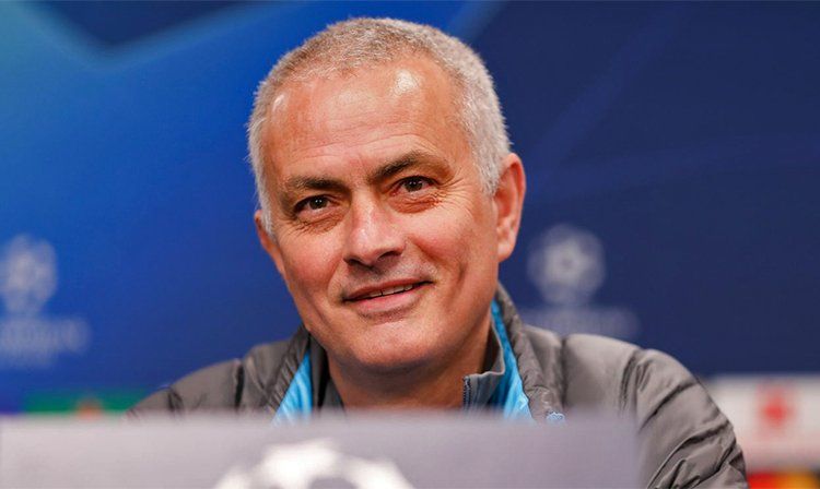 José Mourinho José Mourinho en 2020 en su etapa con el Tottenham