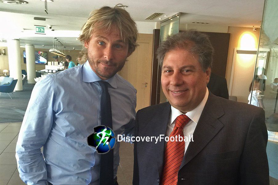 Pavel Nedved Pavel Nedved for Discoveryfootball with Manos Staramopoulos