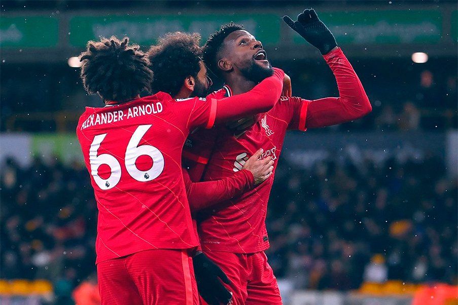 Divock Origi Divock Origi autor del gol del Liverpool ante el Wolves