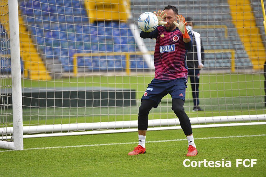 David Ospina David Ospina en un entrenamiento con Colombia