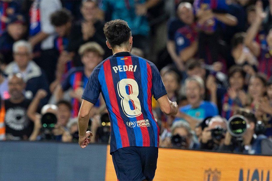 Pedri FC Barcelona Pedri salvador del Barcelona ante el Celta