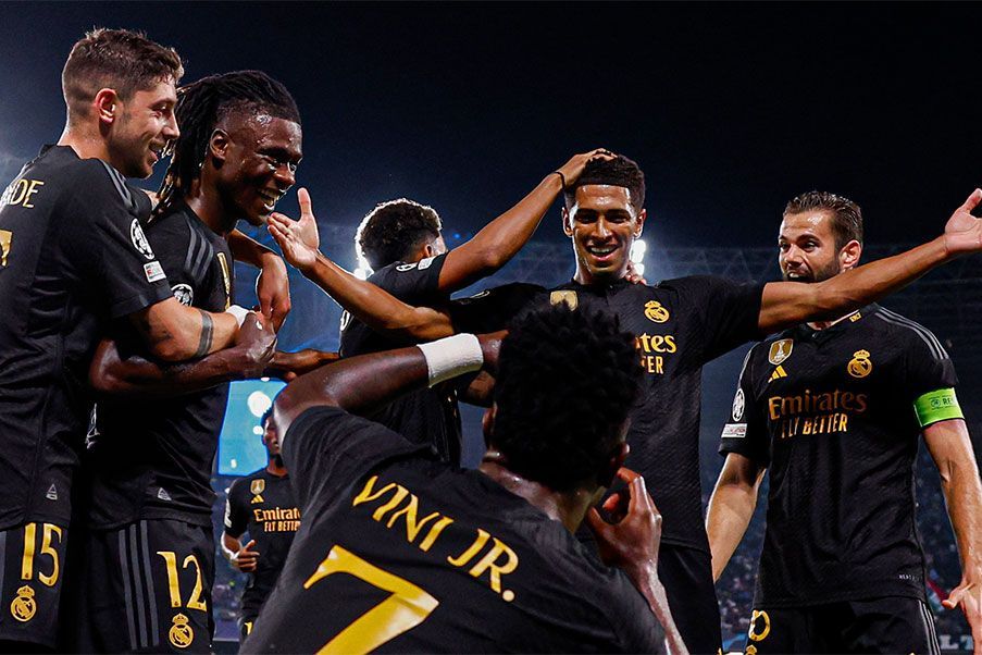 Real Madrid El Real Madrid venció al Nápoli 2-3 en San Paolo