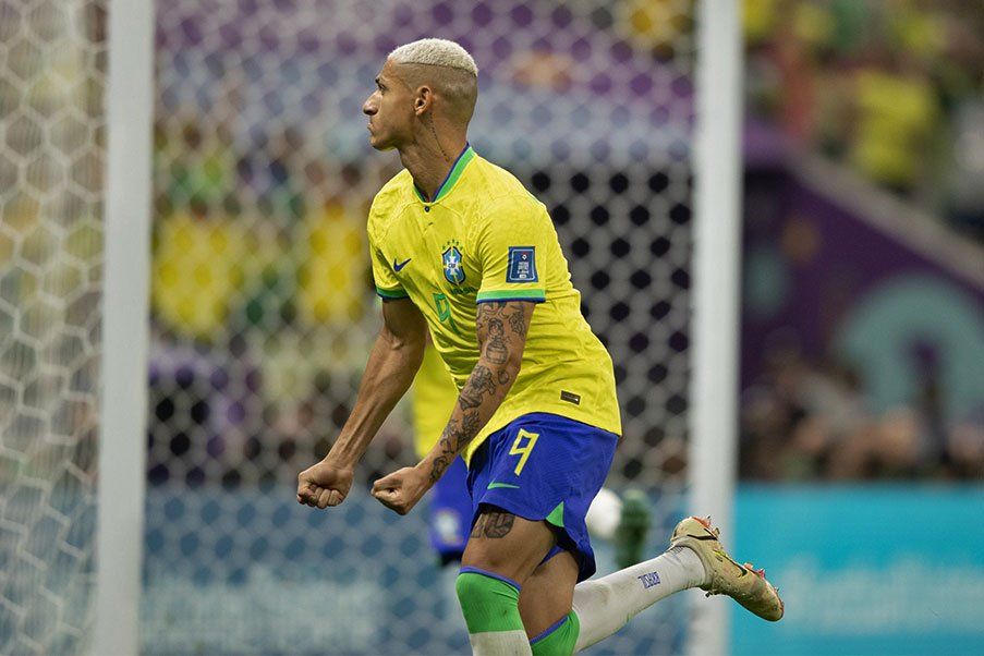 Richardlison Richardlison selló la primera victoria de Brasil en Qatar 2022