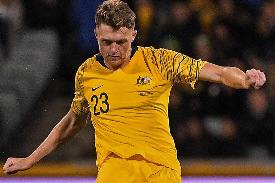 Harry Souttar Harry Souttar con Australia en 2021