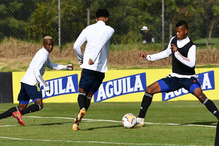 Colombia Masculina Sub 20 Entrenamiento de Colombia Sub 20 en Bogotá