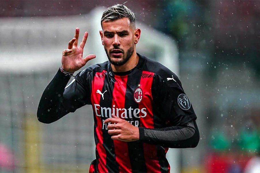 Theo Hernández Theo Hernández jugador del Milan