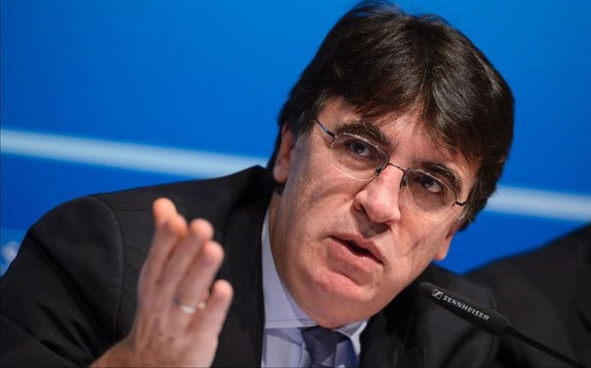 The general secretary of UEFA, Theodoros Theodoridis The general secretary of UEFA, Theodoros Theodoridis in 2020. Epic