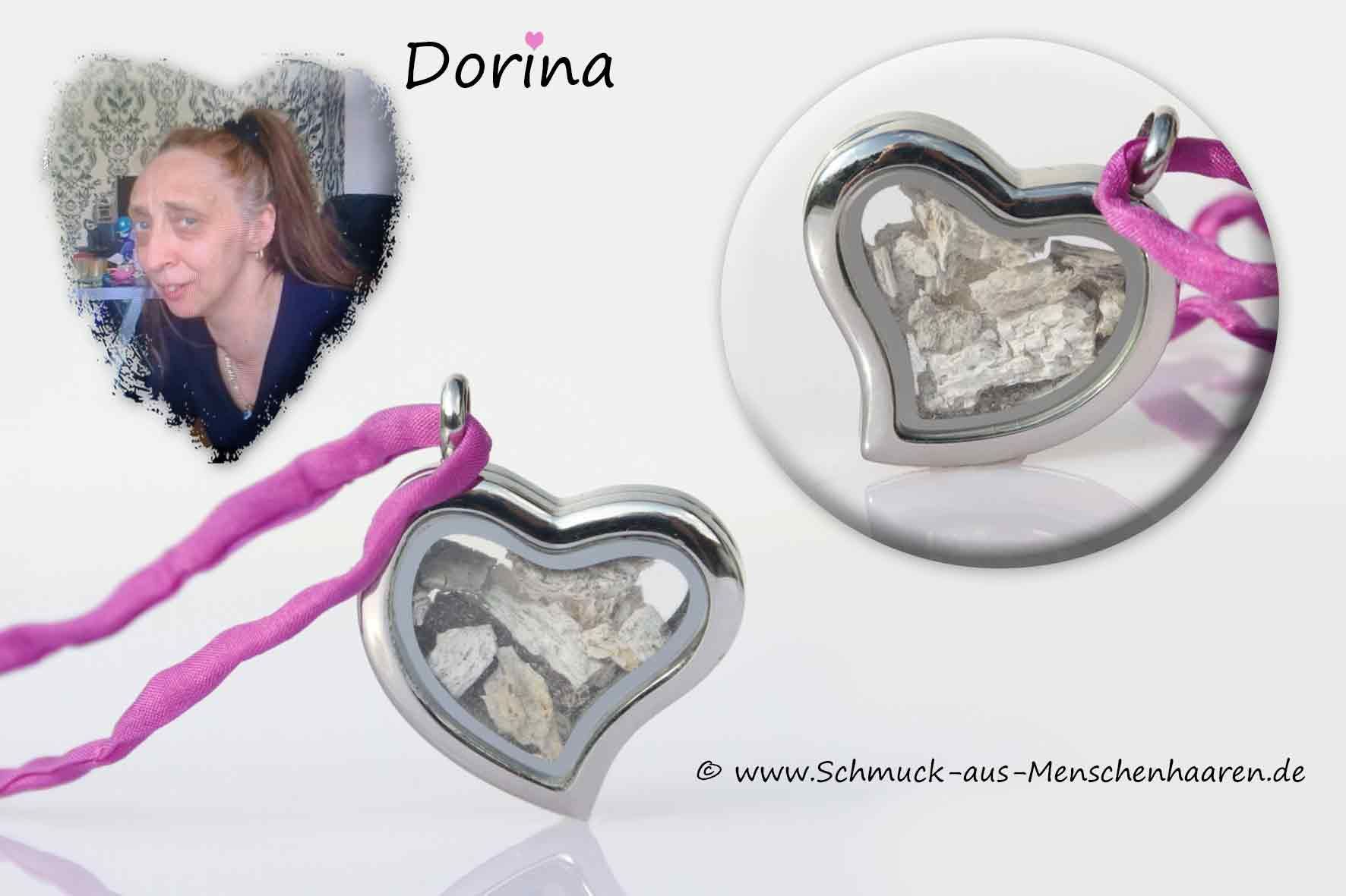 Schmuck mit Menschenasche Herzmedaillon Ascheschmuck Erinnerungsschmuck