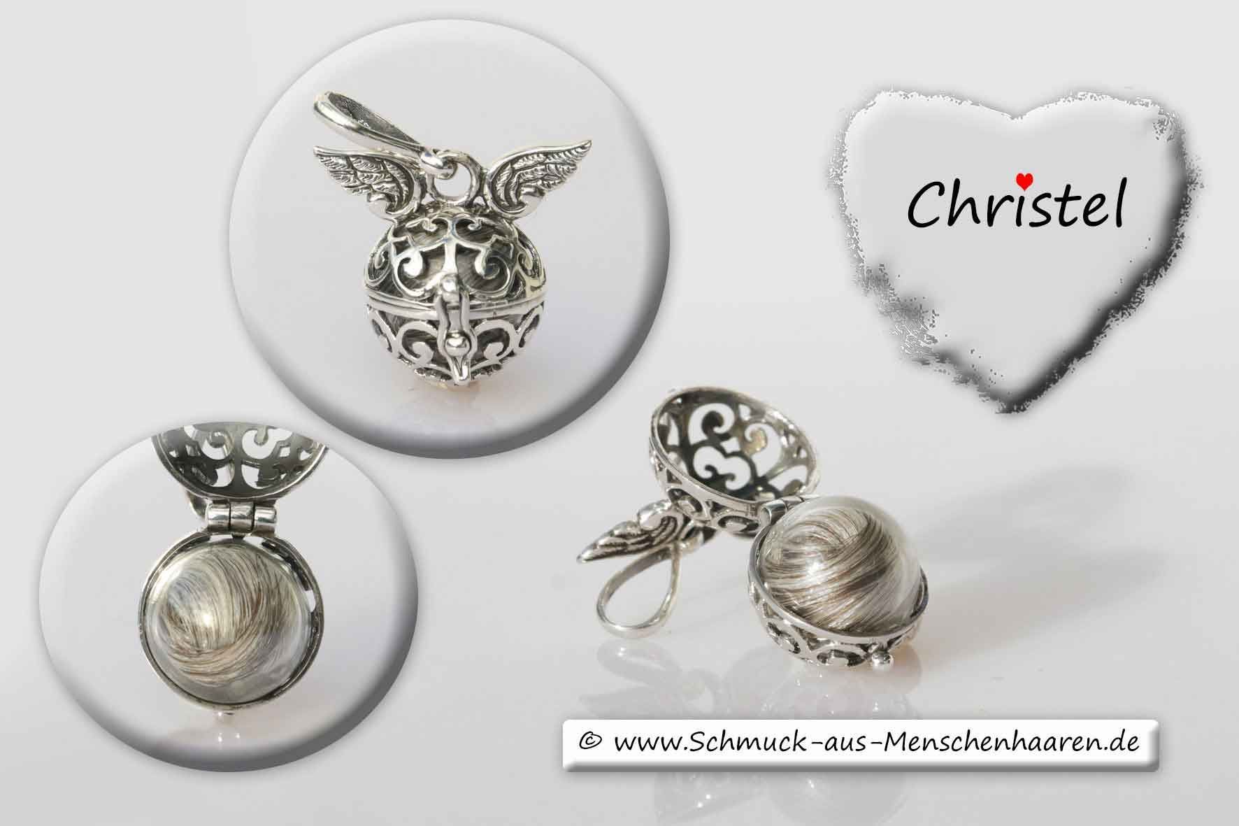 Schmuck mit Menschenhaaren Erinnerungsschmuck an Mutter